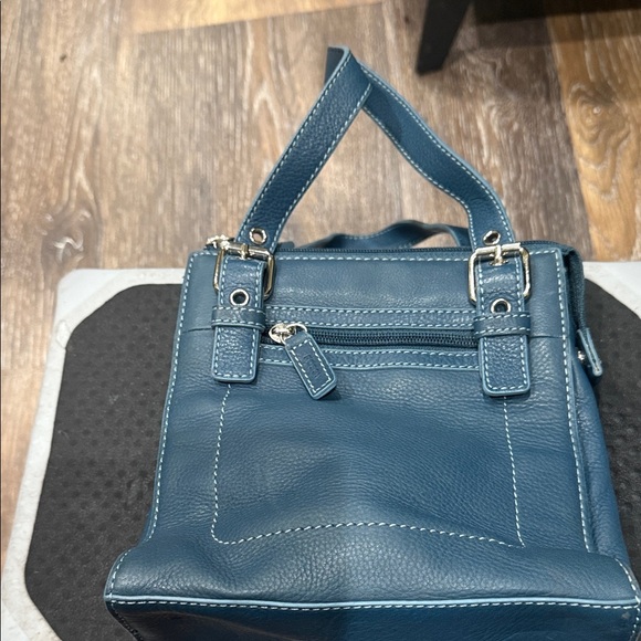 Fossil Teal Tote Bag - Picture 1 of 10